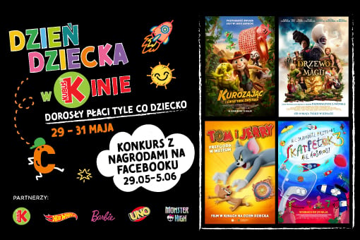 Dzień Dziecka w kinie. Co przygotowało Cinema City dla rodzin?
